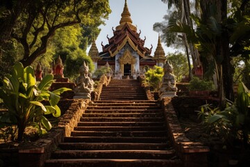 Wat Doi Kham in Thailand travel destination picture