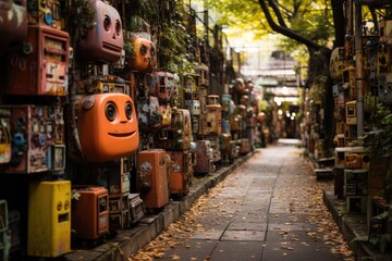 Harajuku in Tokyo Japan travel destination picture - obrazy, fototapety, plakaty