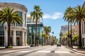 Rodeo Drive in Los Angeles California travel destination picture