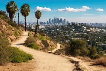  Runyon Canyon Park in Los Angeles California travel destination picture © 4kclips