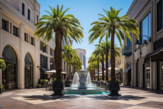Rodeo Drive in Los Angeles California travel destination picture