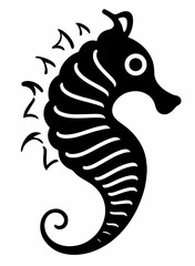 Seahorse Ocean Sea depth underwater