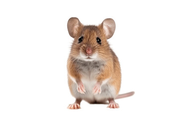 African Pygmy Mouse isolated on transparent background.