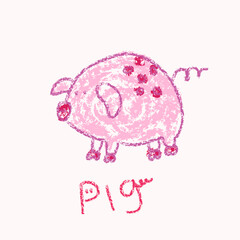 piggy with a coin