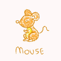 illustration of a mouse