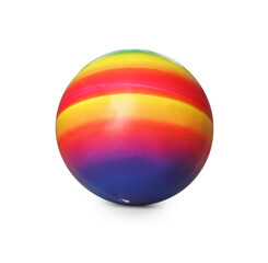 New bright kids ball isolated on white