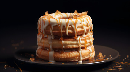 Captivating portrayal of modern Cronuts