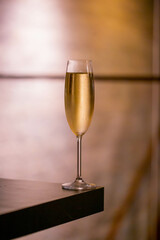 glass of champagne