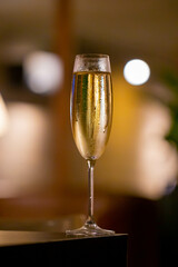 glass of champagne