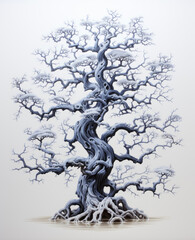 Fototapeta na wymiar tree with roots