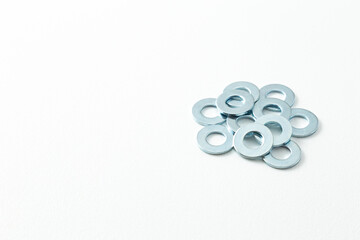 白背景にワッシャー