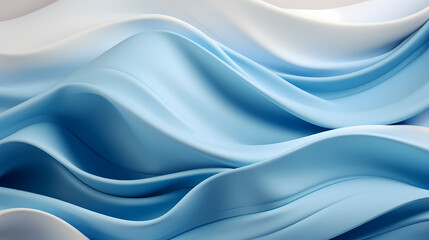 Obraz premium Minimalist Elegance: Futuristic Blue Patterns and Finely Rendered Textures