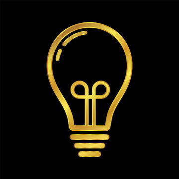 recommend clip art: gold colored bulb lamp icon, lamp icon