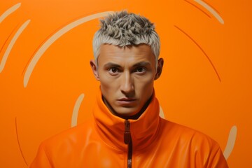 Fototapeta premium 男性の人物画像,Generative AI AI画像