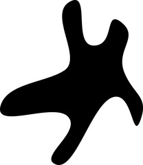 Abstract Diagonal Star