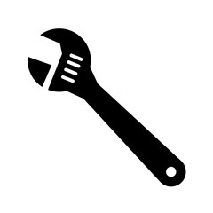 monkey-wrench vector icon