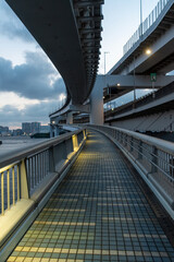 レインボーブリッジの遊歩道