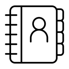 Address book icon