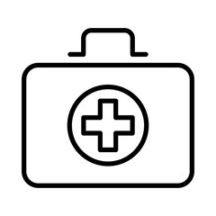 First aid kit icon