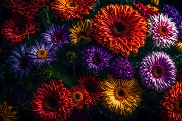 Fototapeta na wymiar flower background generated by AI tool