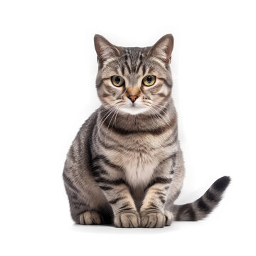 German Rex Cat , Isolated On Transparent, PNG, HD
