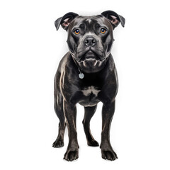 Staffordshire Bull Terrier , Isolated On Transparent, PNG, HD