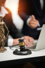 Business and lawyers discussing contract papers  Consultation and legal concepts, lawyers, 