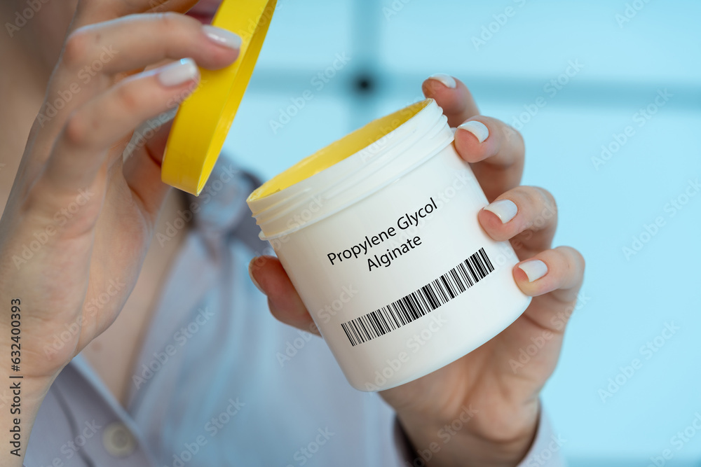 Sticker Propylene Glycol Alginate worst reputation food additives