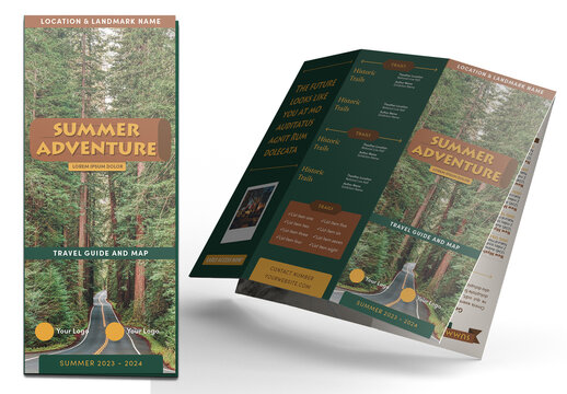 Travel & Adventure Camp Bi Trifold