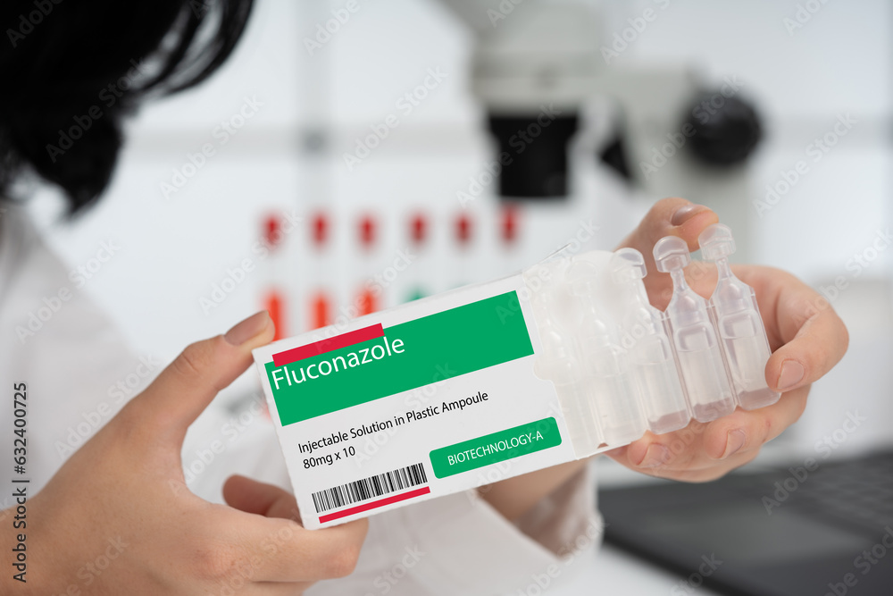 Poster fluconazole medical injection