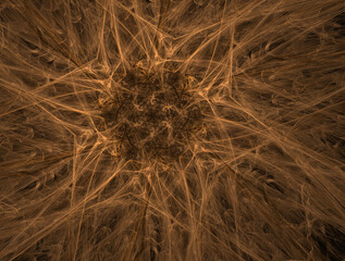 Imaginatory fractal abstract background Image