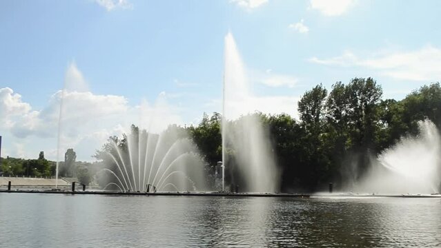 Musical fountain Roshen in Vinnitsa