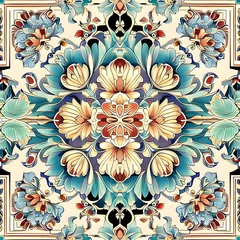 Gardinen Flower Pattern © nusaree2311