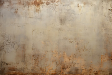 Fototapeta na wymiar A weathered and rusted wall background. Age and abandonment concept.