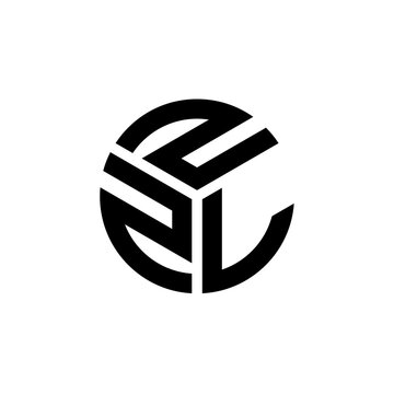 ZZL letter logo design on white background. ZZL creative initials letter logo concept. ZZL letter design.
