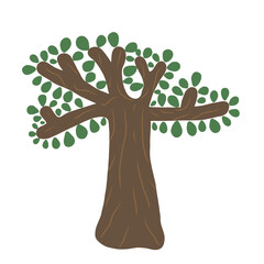 tree with leaves png vector