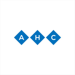 AHC letter logo design on white background. AHC creative initials letter logo concept. AHC letter design.
