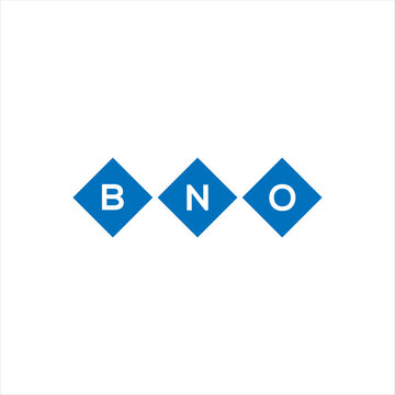 BNO letter technology logo design on white background. BNO creative initials letter IT logo concept. BNO setting shape design
