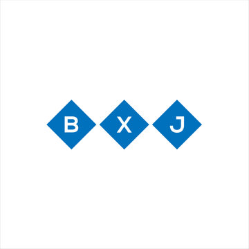 BXJ letter technology logo design on white background. BXJ creative initials letter IT logo concept. BXJ setting shape design

