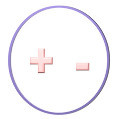 Fototapeta premium DC Supply symbol icon isolated on the white background