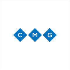 CMG letter technology logo design on white background. CMG creative initials letter IT logo concept. CMG setting shape design
