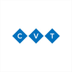 CVT letter technology logo design on white background. CVT creative initials letter IT logo concept. CVT setting shape design
