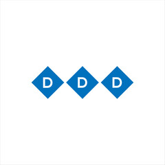 DDD letter technology logo design on white background. DDD creative initials letter IT logo concept. DDD setting shape design
