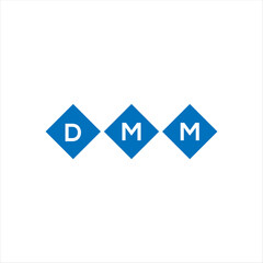 DMM letter technology logo design on white background. DMM creative initials letter IT logo concept. DMM setting shape design
