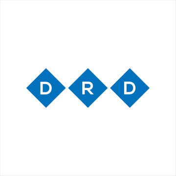 DRD letter technology logo design on white background. DRD creative initials letter IT logo concept. DRD setting shape design
