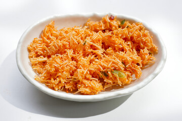 Sweet and sour crispy noodles