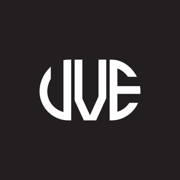 VVE letter technology logo design on black background. VVE creative initials letter IT logo concept. VVE setting shape design
