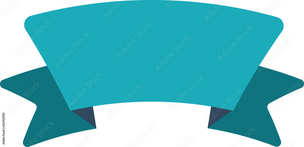 Aufkleber vector red ribbon banner with place for text