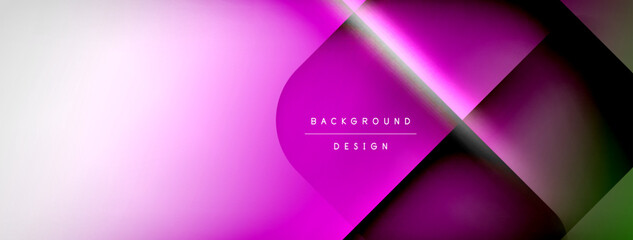 Vector abstract line background with glowing effects and shadows. Vector Illustration For Wallpaper, Banner, Background, Card, Book Illustration, landing page