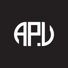 APL letter technology logo design on black background. APL creative initials letter IT logo concept. APL setting shape design

